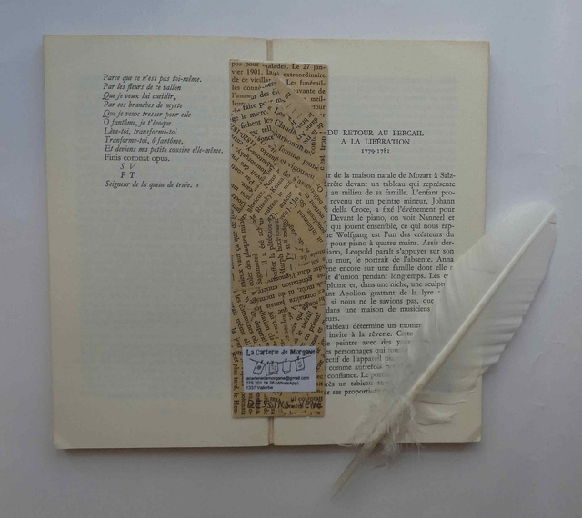 Le marque-page des faons