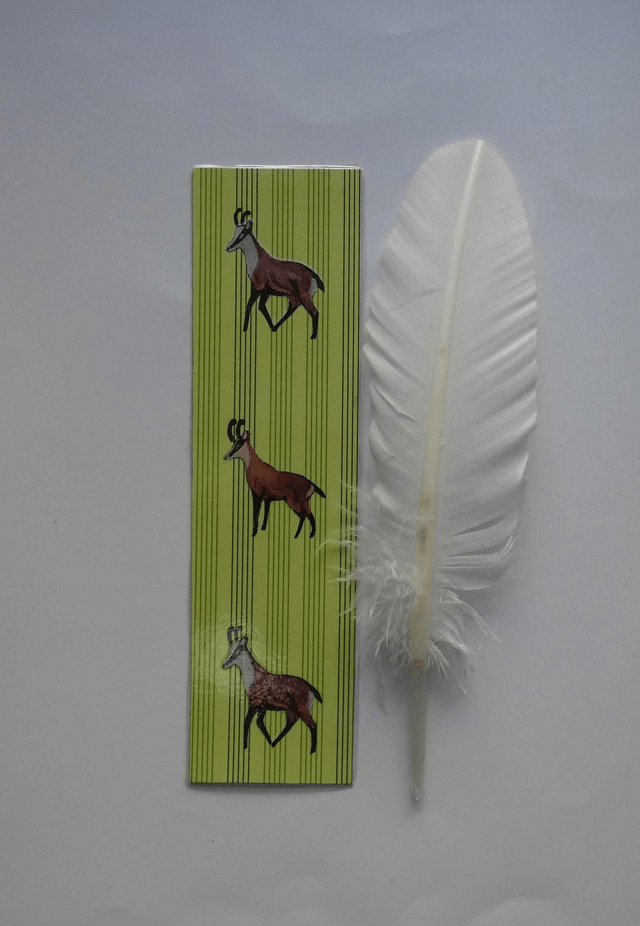 La harde de chamois du marque-page