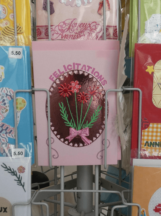 Les fleurs de félicitations