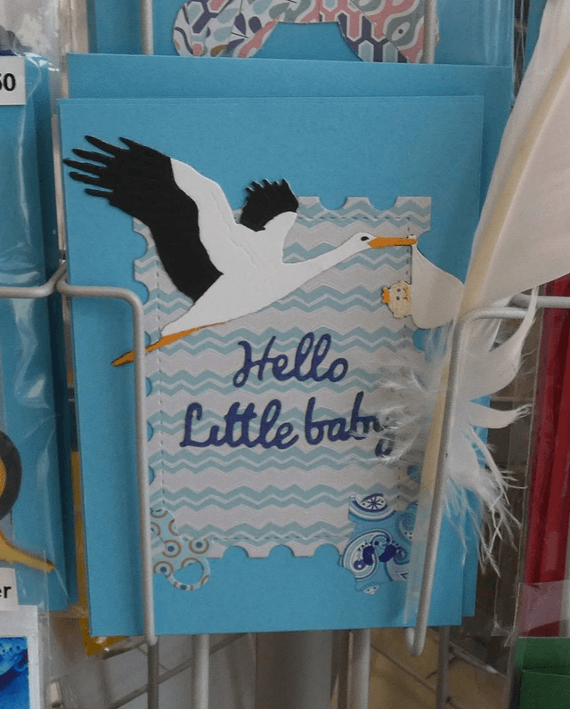 La cigogne de naissance