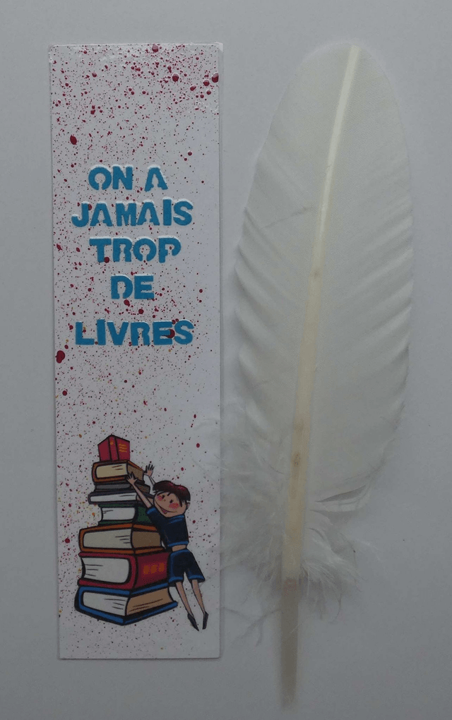 on a jamais trop de livres