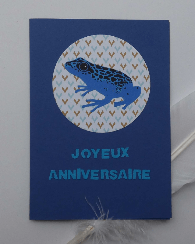 La grenouille d'anniversaire