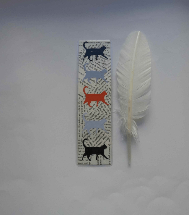 Les chats du marque-page