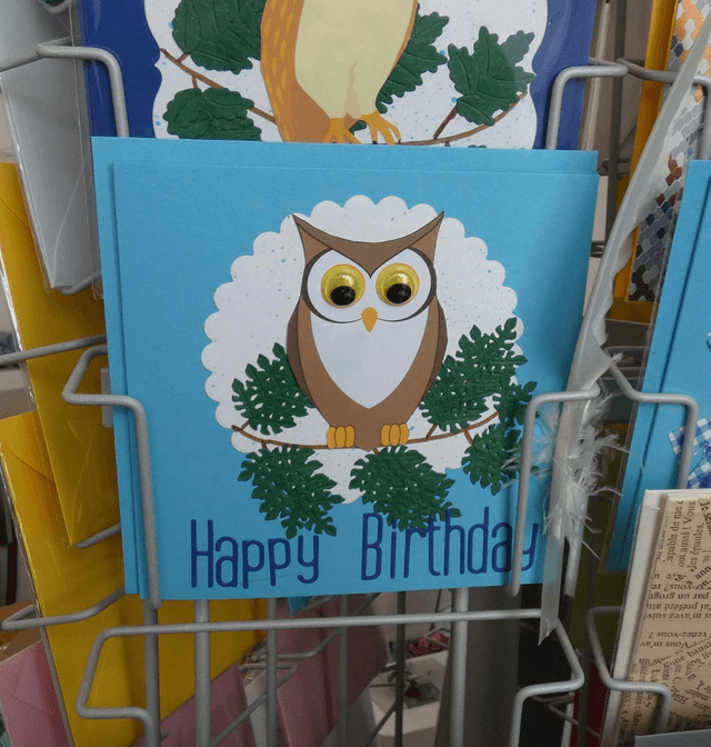Happy birthday avec ce hibou