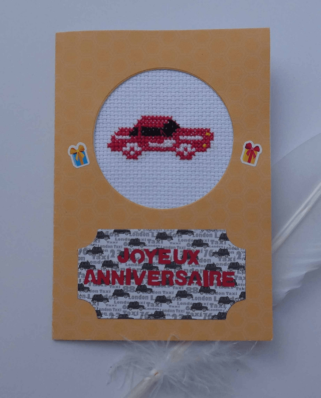 En voiture pour l'anniversaire
