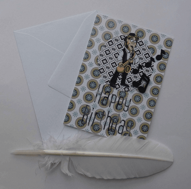 Des notes de musique pour un anniversaire