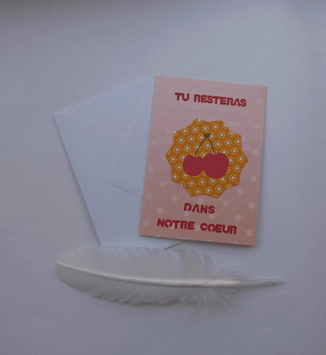 Tu resteras dans notre coeur 
