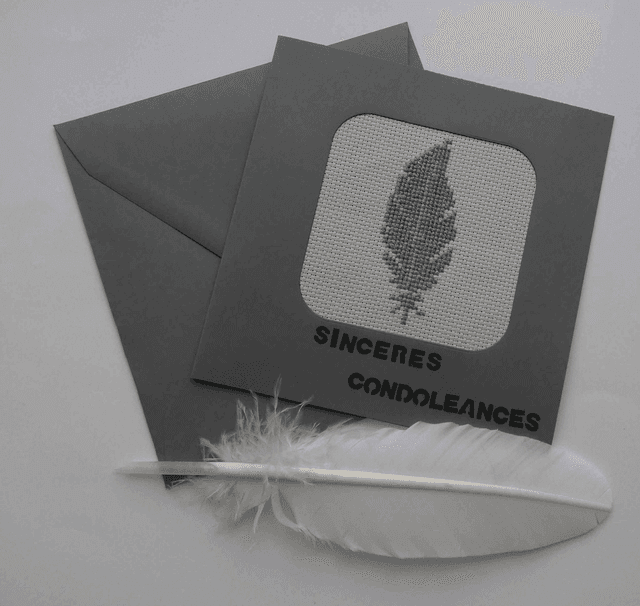 La plume des condoléances
