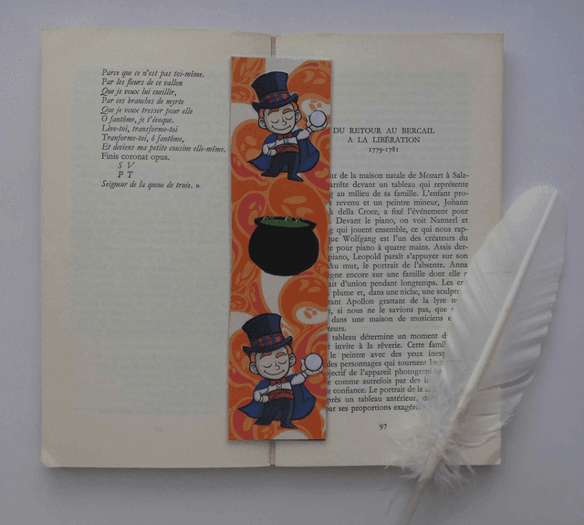 Le marque-page des sorciers