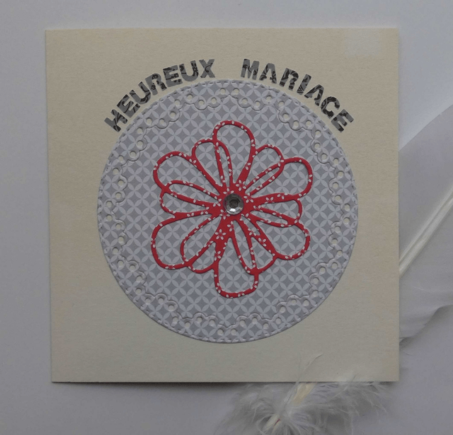 La fleur d'un heureux mariage