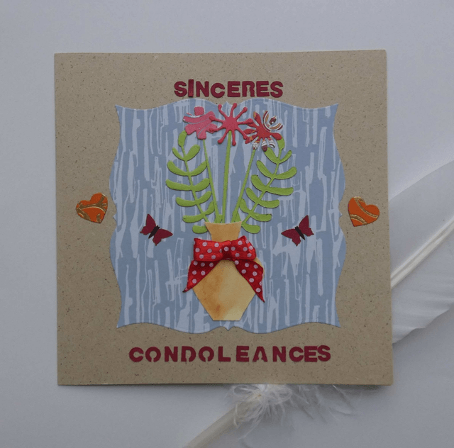 Le bouquet coloré du deuil