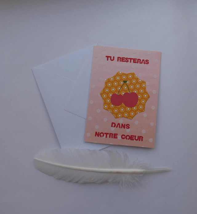 Tu resteras dans notre coeur