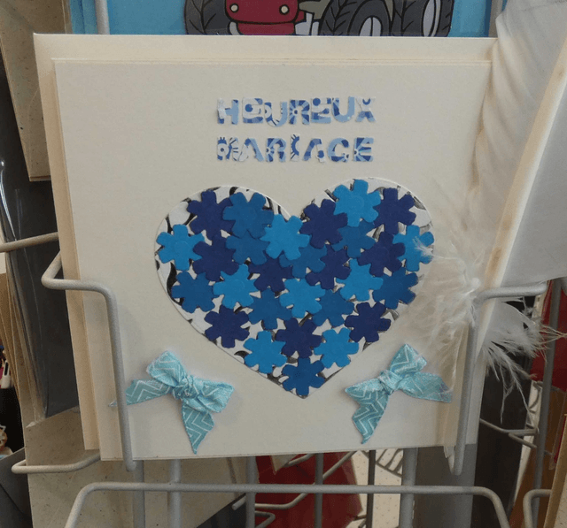 Le coeur fleuri du mariage