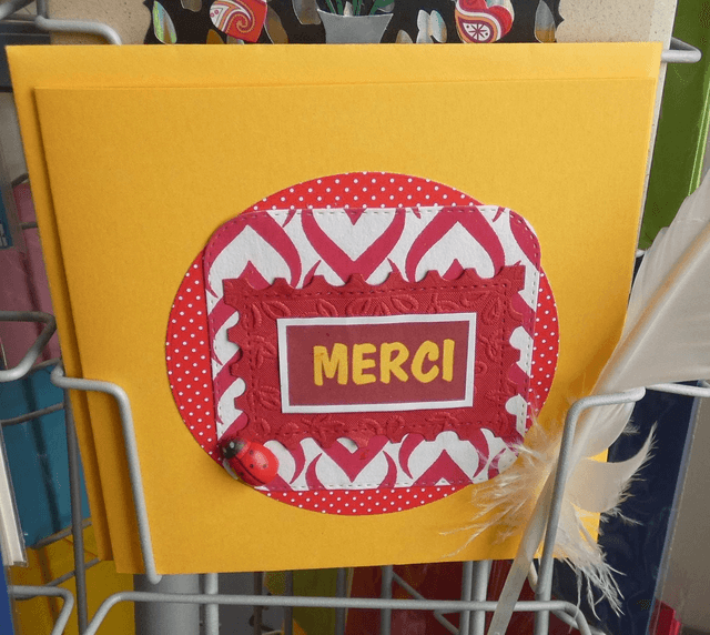 La coccinelle du remerciement