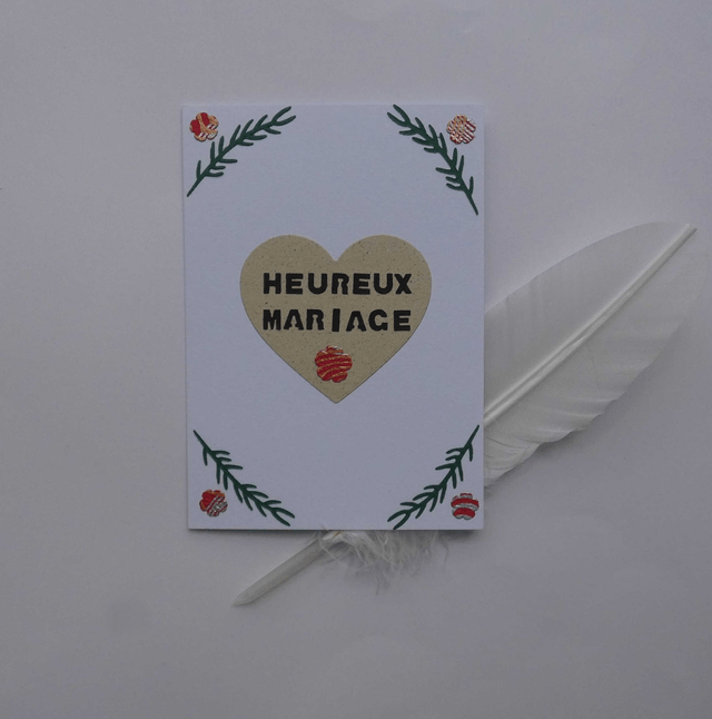 Heureux mariage à vous
