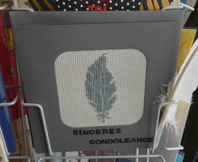 La plume des condoléances