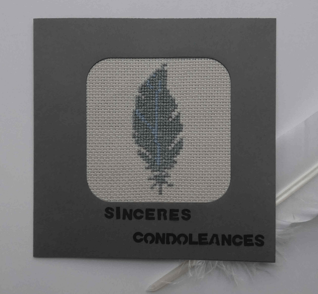 La plume des condoléances