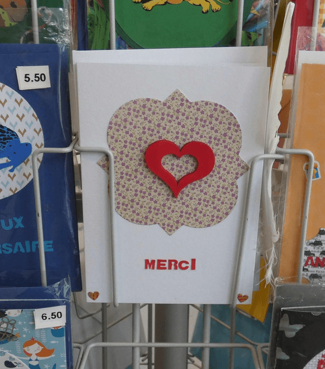 Merci de tout mon coeur