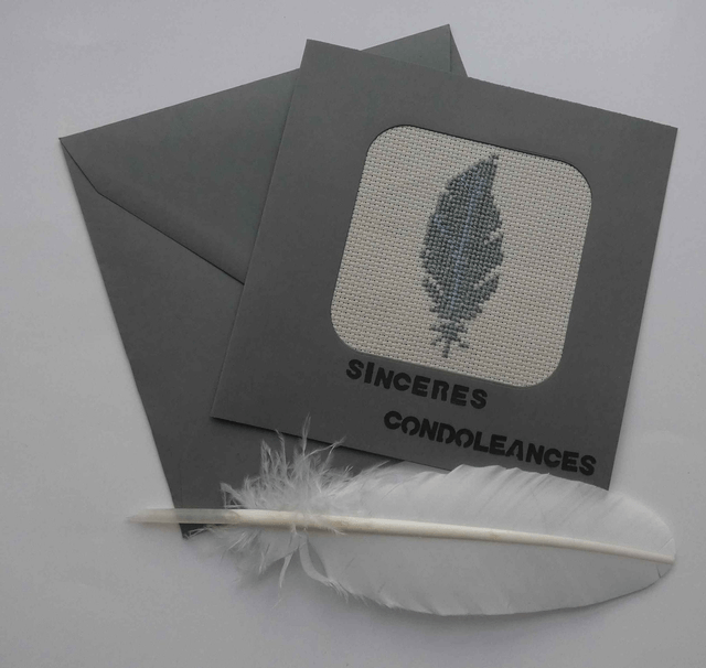 La plume des condoléances