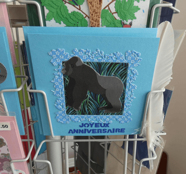 Le gorille d'anniversaire