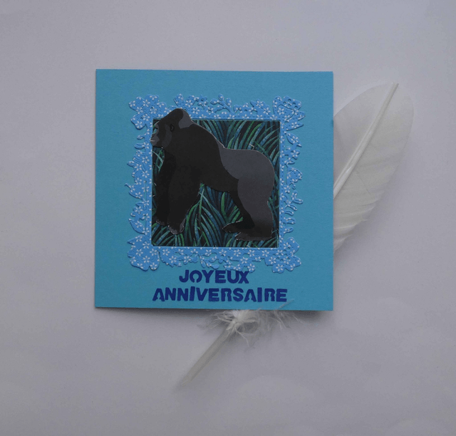 Le gorille d'anniversaire