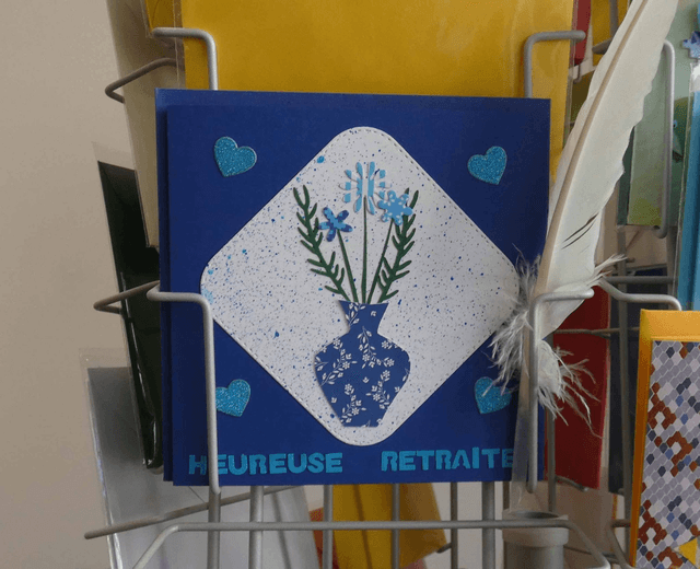 La retraite avec un bouquet