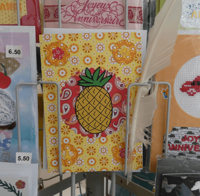 La carte ananas