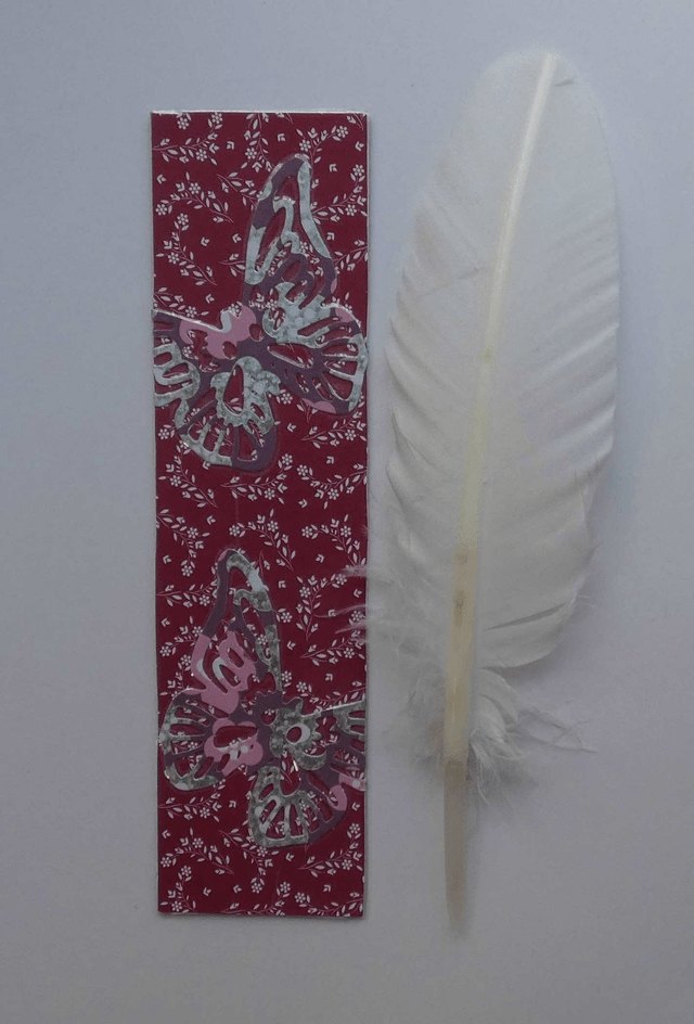 La farandole des papillons du marque-page