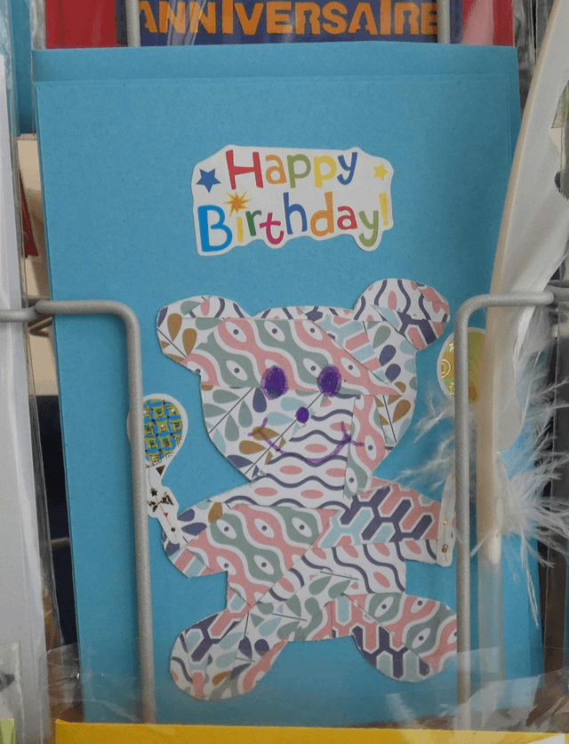 Le petit ours d'anniversaire