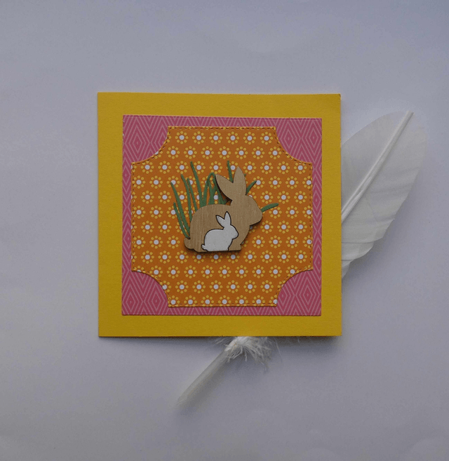 La carte artisanale aux lapins
