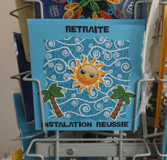 Retraite: installation réussie