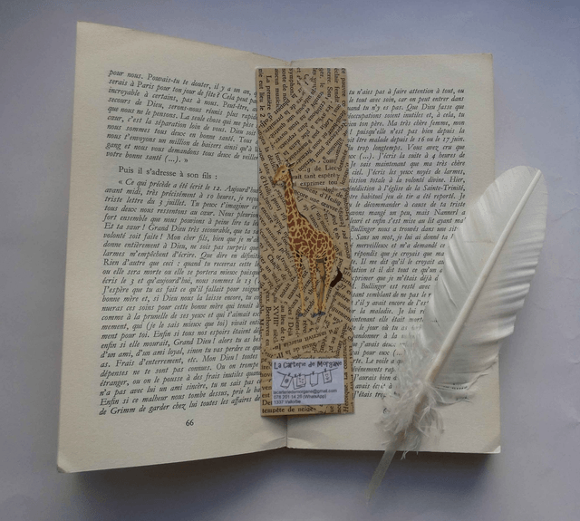 Les girafes de la lecture