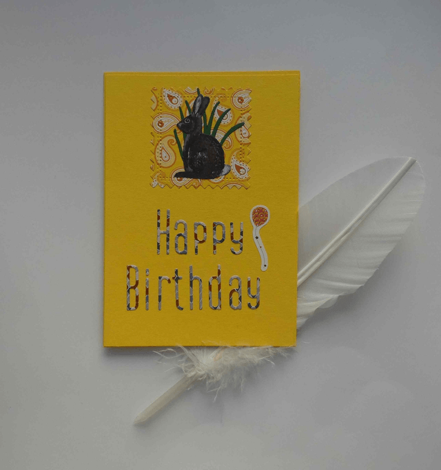 Le lapin d'anniversaire