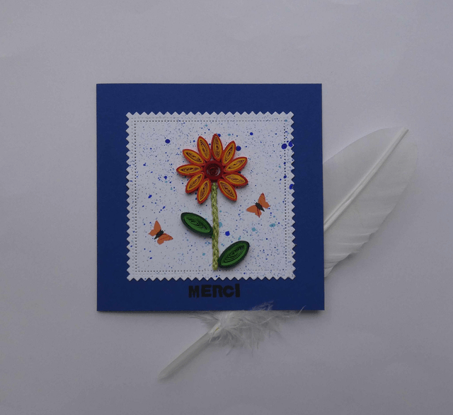 La fleur du remerciement